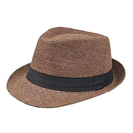 い出のひと時に、とびきりのおしゃれを！ Hats Sun Beach Women Men Hat Straw Panama Yonger Sun Straw Linen Protection サファリ、バケットハット