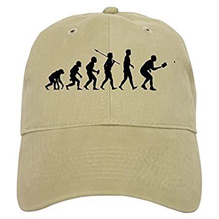 CafePress Pickleball Cap Baseball Cap with Adjustable Closure, Unique Print  - 財布、帽子、ファッション小物