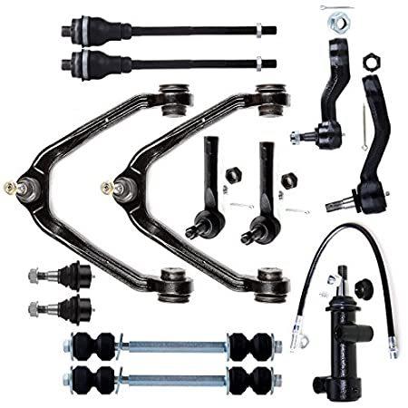 Scitoo 13Pc Control Arm Ball Joint Tie Rod Sway Bar Pitman Idler Arms fit C