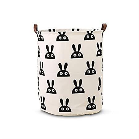 2 - Pack Toyキャンバスストレージバスケットオーガナイザー、Collapsible Laundry Hamperバケット黄麻布のビンNurs
