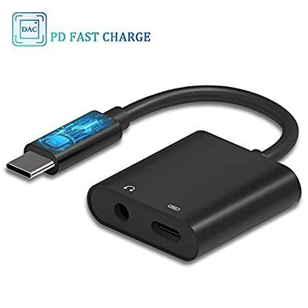 USB-C Charging and Audio Adapter Compatible for iPad Pro 2018/Pixel 3, Drea