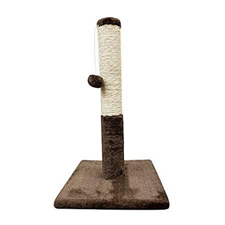 Pet Laugh Cat Tree #x2013; Cat Scratching Post with Furry Ball Toy #x2013; Cat Climber