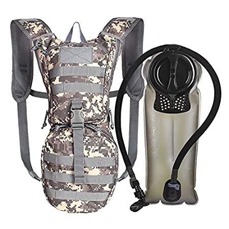 77％以上節約Unigear Tactical Hydration Pack Backpack 900D with 2.5L Bladder for Hiking,