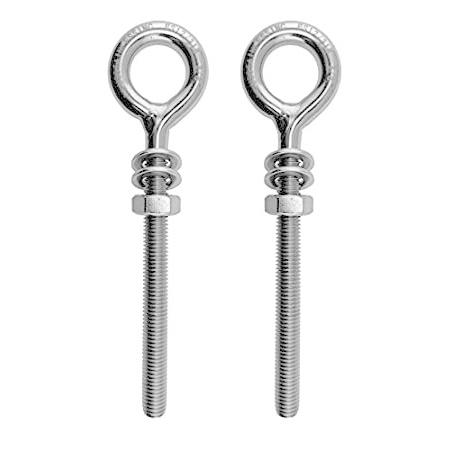 Pieces　Stainless　Steel　8mm　x　(5　M8　x　Eye　316　Bolt　60mm　Marine　16&quot;　8&quot;)