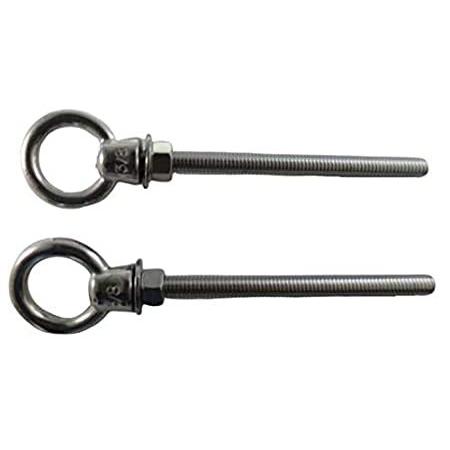 Pieces　Stainless　Steel　Type　x　Lifting　UNC　8&quot;　307)　(Shape　Eye　Bolt　316