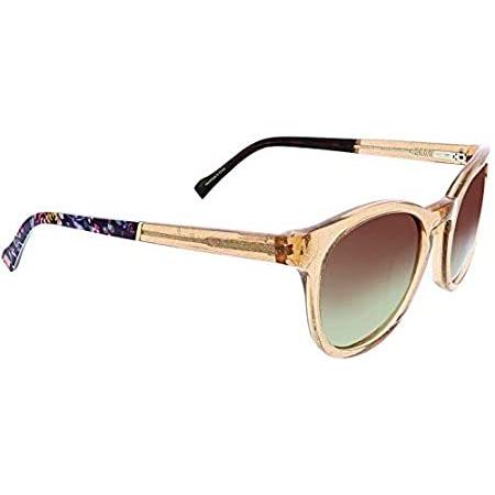 Vera Bradley レディース Alaina 偏光ラウンドサングラス インディアナローズ