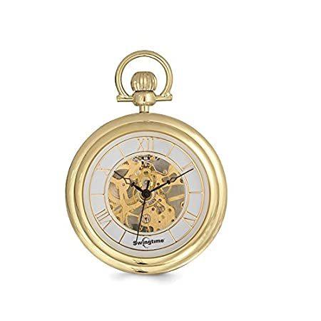 【お気に入り】 Brass Gold-Finish Swingtime Jewels Sonia Stand 14" Watch Pocket 懐中時計