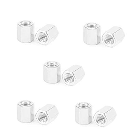 Smartsails　10PCS　M6　Coupli　Length　Metric　X　Steel　Stainless　10mm　304　1-Pitch