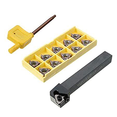 Almencla ターニングツールホルダー100mm +おねじインサートインボックス+ T15レンチ