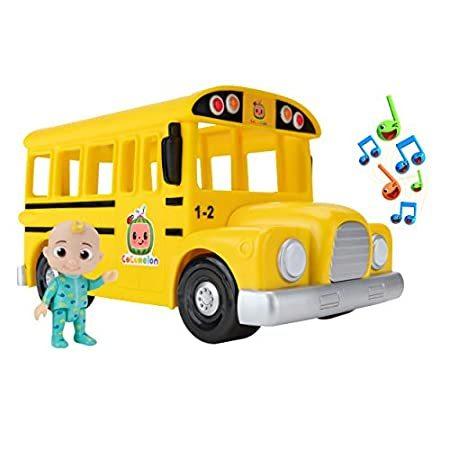 CoComelon Official Musical Yellow School Bus， Plays Clips from ‘Wheels on T