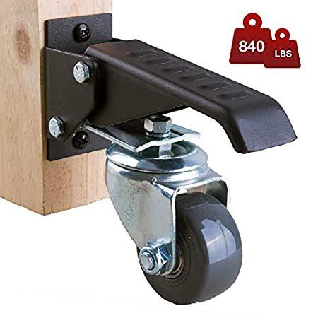 Workbench　Casters　Extra　casters,　Retractable　lbs.　840　Heavy　Duty　Weight