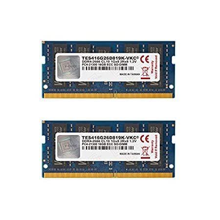 日本未発売 v-Color 32GB (2 x 16GB) ECC SO-DIMM DDR4 2666MHz (PC4