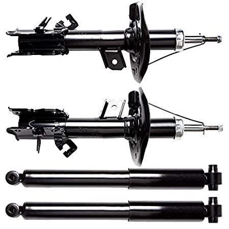 ANGLEWIDE Front Rear Auto Shocks Absorber Stuts Fits 2008-2012 for