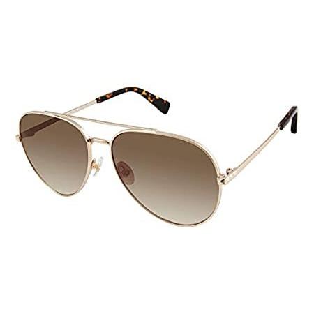 Rebecca Minkoff Women's Stevie 4/S Aviator Sunglasses, Gold, 59mm, 15mm