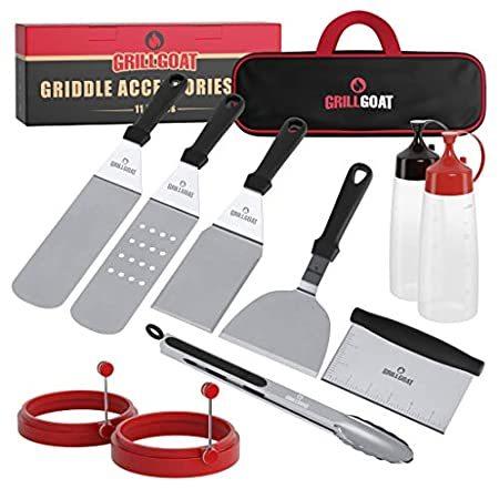2021人気の GRILLGOAT S Stainless - Kit Tool Griddle Piece 11 - Kit Accessories Griddle クッカーセット