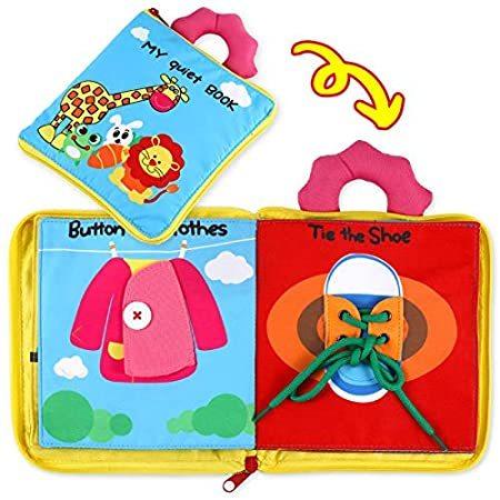 OleOletOy Busy Board for Toddlers， Baby Quiet Activity Book， Educational To