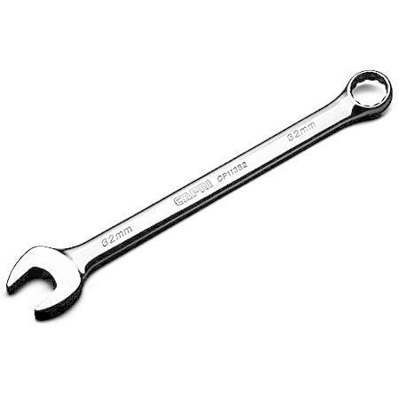 Capri Tools SmartKrome Combination Wrench， 12 Point， Metric (32 mm)， CP1133