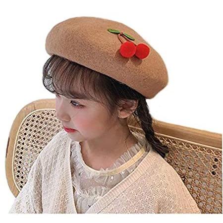 一流の品質 1A2B3C Wool Berets for Girls - French Beret for Girls - Artist Hat for Girl ベビー帽子