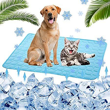 Cooling Mat for Dogs Cats， Dog Cooling Mat Pet Self Cooling， Dog Cooling Pa