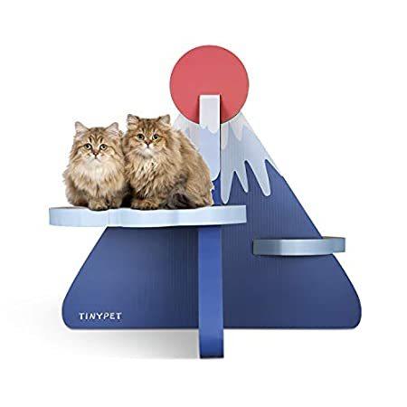 FluffyDream Cat Scratcher Post Board， Mount Fuji Shape Cat Scratching Loung