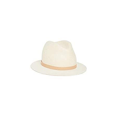 rag  bone Women's Floppy Playa Canvas Brim Hat, Natural, Off White, Medium