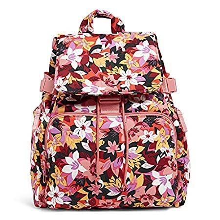 Vera Bradley Utility Backpack, Rosa Floral-Recycled Cotton
