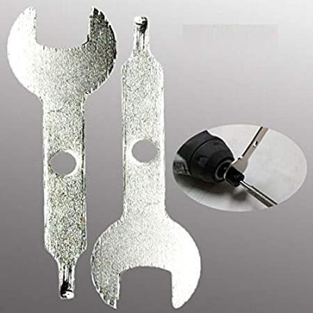 2x Collet Wrench Key compatible For Craftsmsn Black & Decker Rotary Tool Nu