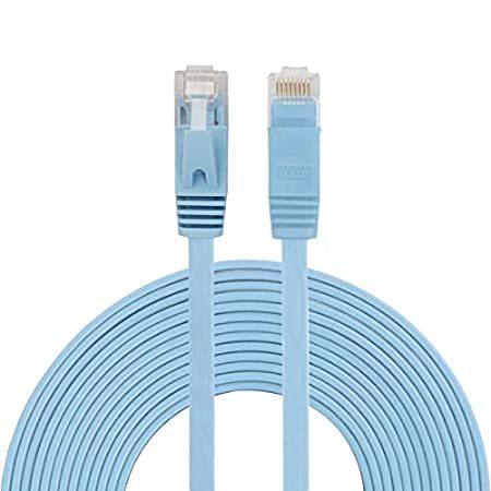 5m CAT6 Ultra-Thin Flat Ethernet Network LAN Cable, Patch Lead RJ45 (Color