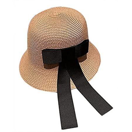 Bodychum Women Sun Visors Foldable Straw Hats Summer Beach Packable Hat  Floppy Wide Brim Cap Deep Style, Adjustable Size