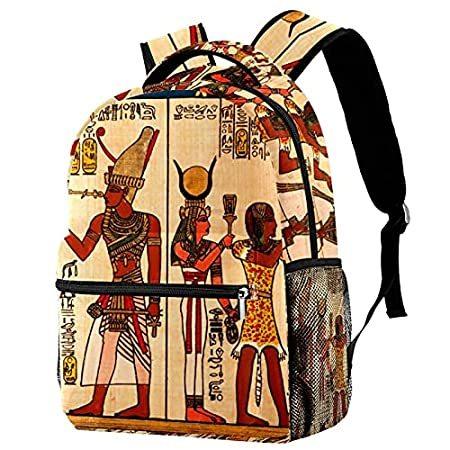 売り切れ必至！ Backpack Egyptian Bag Travel Walk Outdoor Daypack School Boy Girls Teen for スクールバッグ、学生鞄