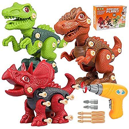 Take Apart Dinosaur Toys， Kids Toys Dinosaurs for 3 4 5 6 7 8 9 10 Year Old