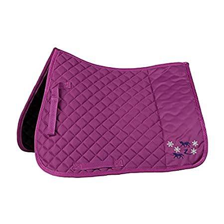 HORZEスカウトポニーサドルパッド - アーティパープル - ポニー