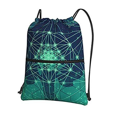 売り切れ必至！ Tree Starlight HUANGJ of shoulde Waterproof backpack zipper Drawstring Life デイパック