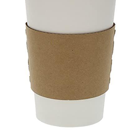 Kraft Disposable 特別価格Envirolines Paper 好評販売中 by 1000 of Case Sleeves, Cup Coffee Hot コップ 逆輸入