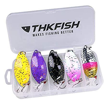 特別価格thkfish スプーン 釣りルアー 川 湖 湖 ベイトリール ルアー用 トラウト バス ルアー