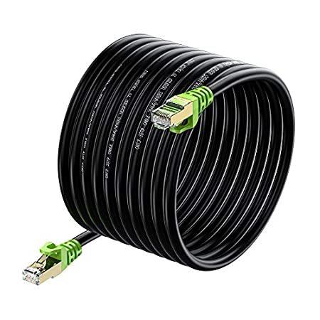 数量は多 26AWG 350ft, Cable Ethernet 7 Cat Outdoor Heavy-Duty P_平行輸入品 Cord Networking Cat7 LANケーブル