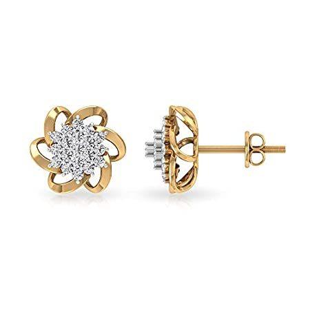 Earrings Cluster - Jewels 特別価格Rosec with G好評販売中 Earrings, Stud Diamond, HI-SI CT 1/2 イヤーカフ、イヤークリップ 古典