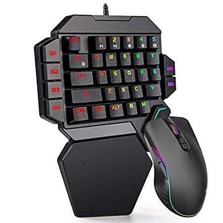 超特価激安 Mouse Keyboard Gaming Mechanical 35-Keys One-Handed 特別価格SHIYANLI Kit Backli好評販売中 RGB キーボード