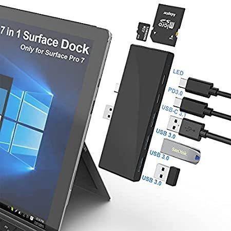 3 ドッキングステーション Pro Surface Takya ドッキングステーション 7 Pro 特別価格Surface USB 好評販売中 USB 1 3.0ポート USBハブ 非売品