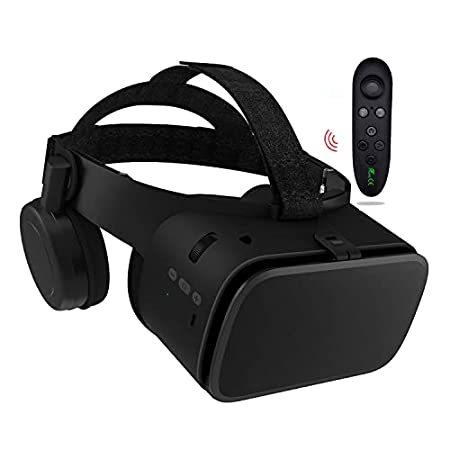 激安大特価！ Remote with Headset VR Headset Reality Virtual 特別価格Thafikzi Control 好評販売中 Phones for イヤホンマイク、ヘッドセット