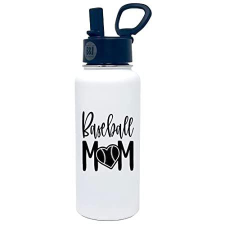 【コンビニ受取対応商品】 Water Insulated Large - Gifts Tumbler Mom 特別価格Baseball Bottle Stai好評販売中 - Straw with タンブラー