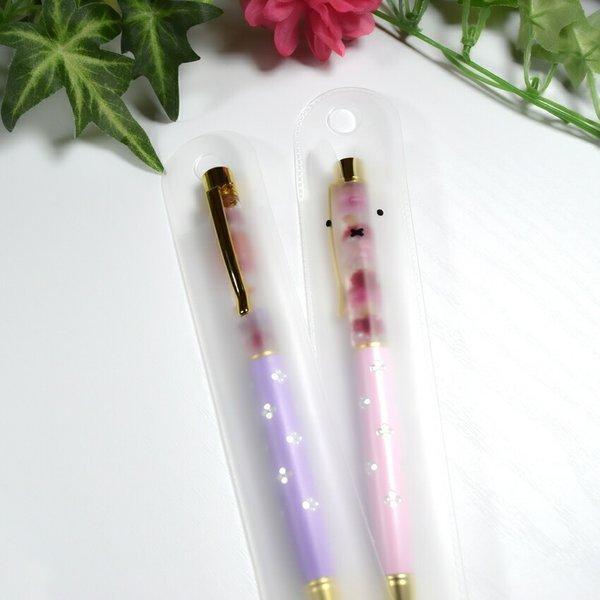 10枚セット】ペン ソフトケース / 半透明 ハーバリウムボールペン専用