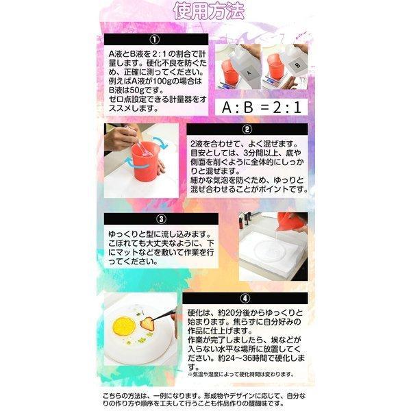 食品衛生法適合】キララ 2液性レジン液 750g エポキシ樹脂 ／ 固まる
