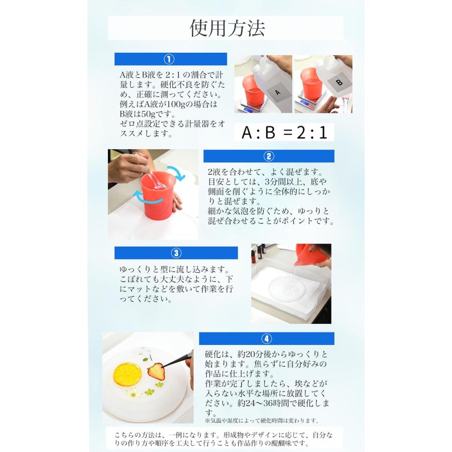 3kg キララ 2液性レジン液 エポキシ樹脂 食品衛生法適合 ／ 業務用