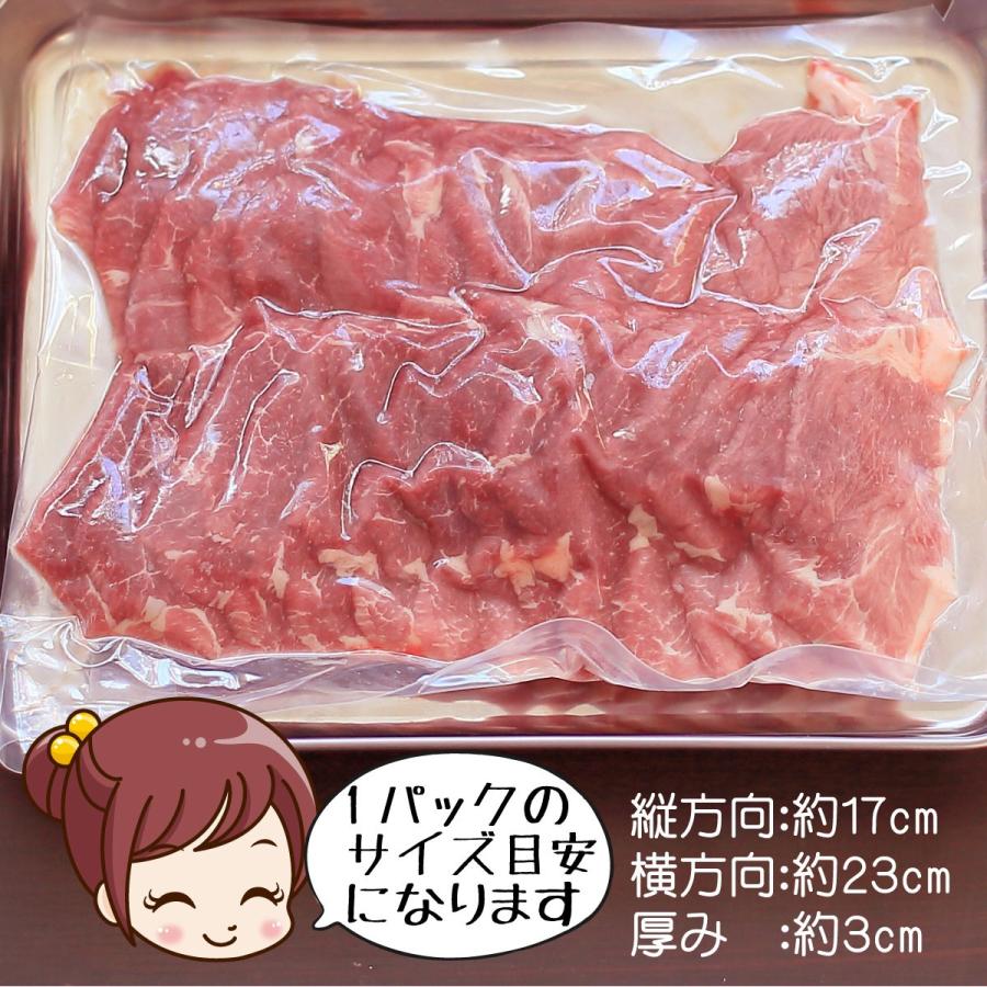 ジンギスカン ラムモモスライス 500gパック10個 焼き肉 バーベキュー イベント 保存食_2