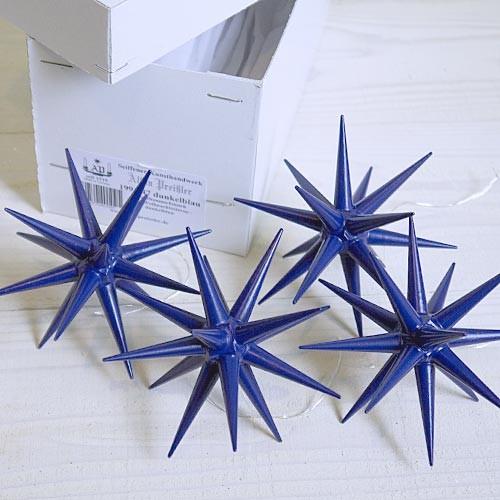 オーナメント・ベツレヘムの青い星大【ドイツ：ALBIN PREISSLER社