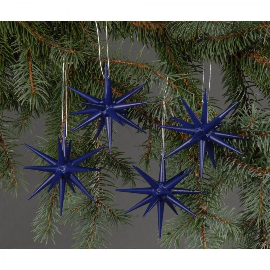 オーナメント・ベツレヘムの青い星大【ドイツ：ALBIN PREISSLER社