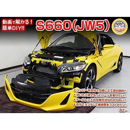 ホンダ S660 JW5 メンテナンス DVD 内装 外装 外し 内張り パーツ