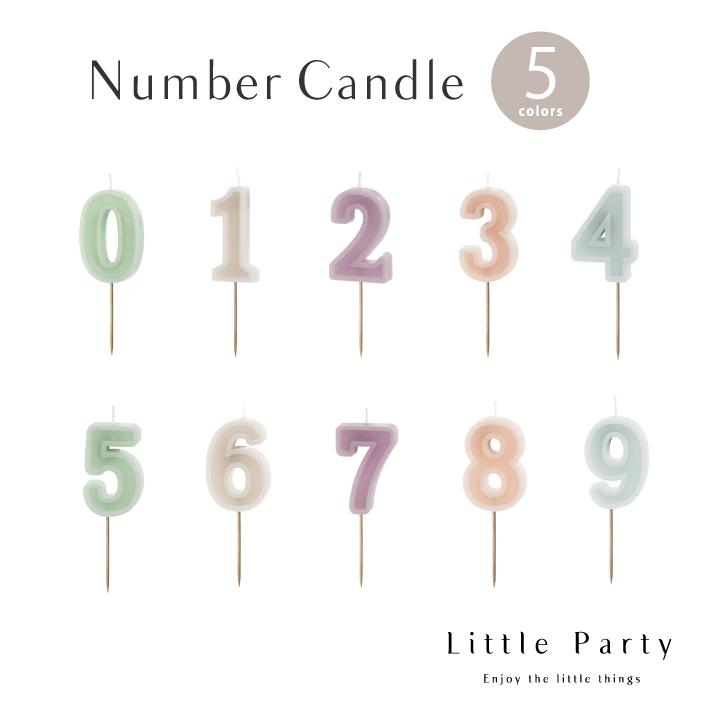 green（グリーン） ナンバー キャンドル 数字 ロウソク ろうそく