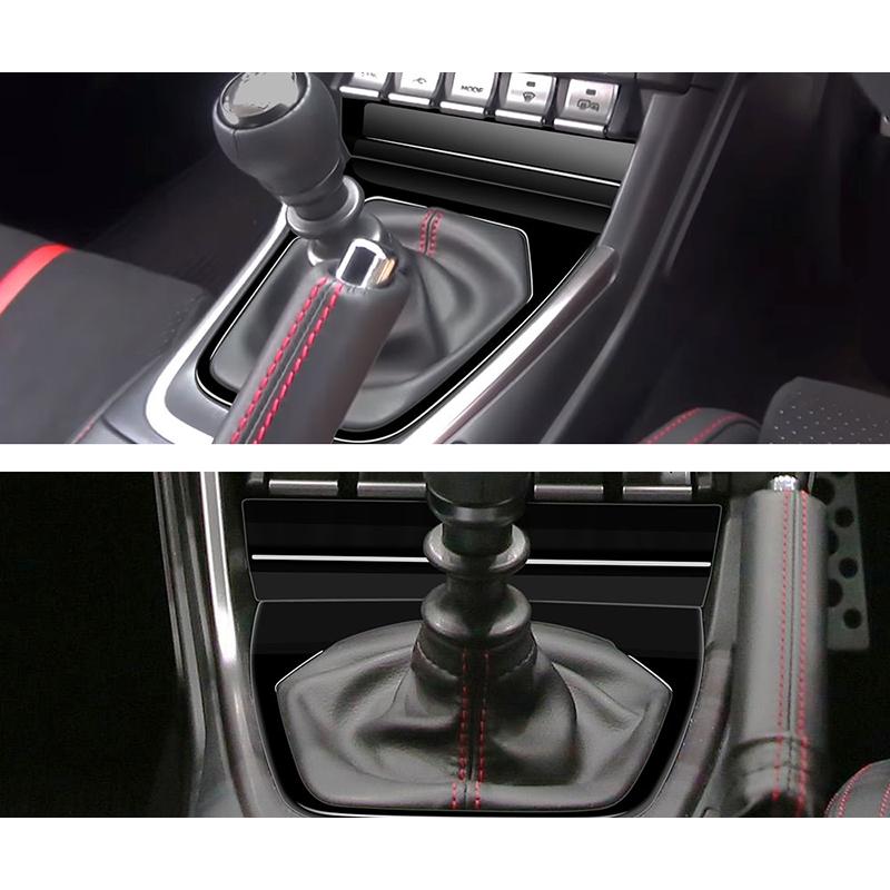 【色:ブラック】KUTOOK 新型GR86 ZN8 新型BRZ ZD8 パーツ KUTOOK トヨタGR86 シフトガーニッシュ ZN8 スバル BRZ ZD8